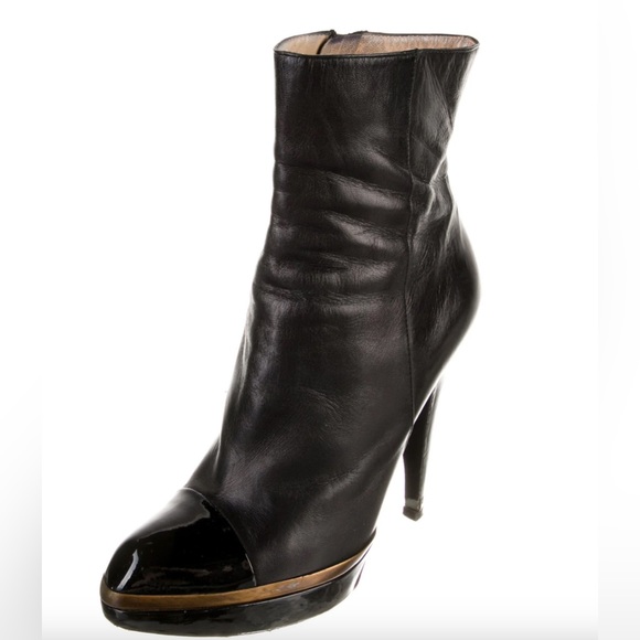 Yves Saint Laurent Leather Boots - Picture 1 of 5